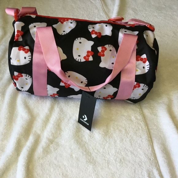hello kitty duffle bag converse